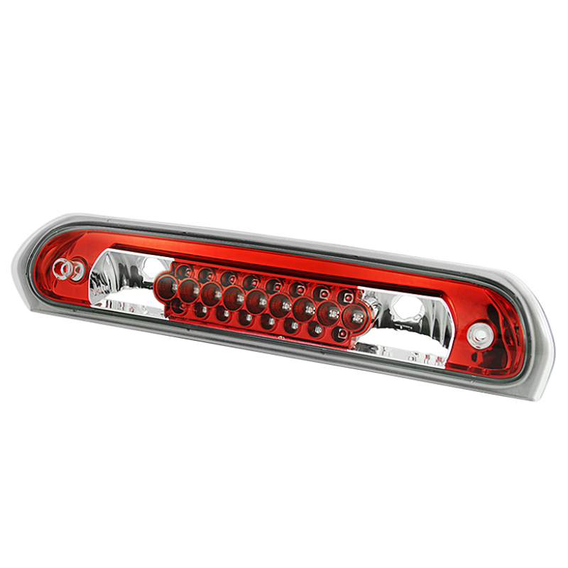 Xtune Dodge Ram 02-08 LED 3rd Brake Light Red Clear BKL-JH-DR02-LED-RC - 9025037