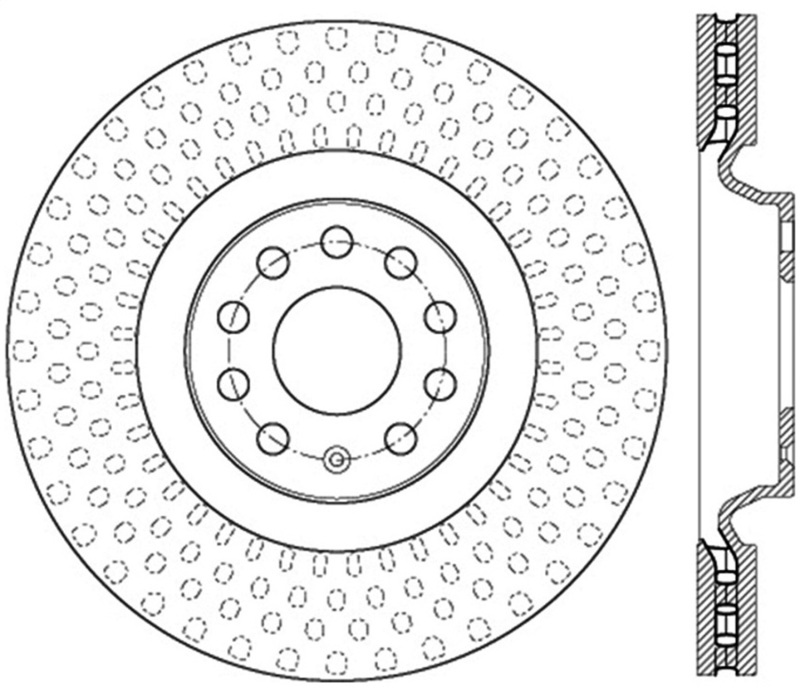 StopTech Slotted Sport Brake Rotor - 126.33144SL