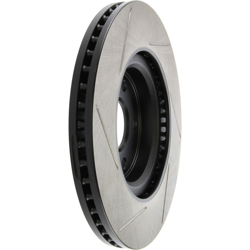 StopTech 13-15 Nissan Pathfinder Slotted Front Left Rotor - 126.42120SL