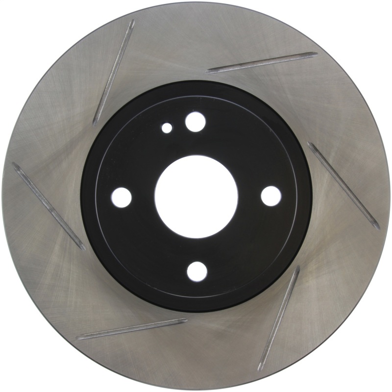 StopTech Power Slot 01-05 Mazda Miata Sport Suspension/Turbo SportStop Slotted Front Right Rotor - 126.45061SR