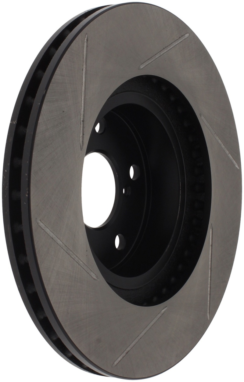 StopTech Power Slot 00-05 Legacy / 7/98-08 Impreza Front Left Sportstop Slotted Rotor - 126.47012SL