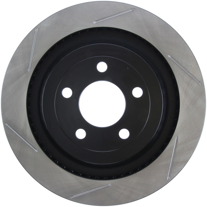 StopTech 2015 Ford Mustang GT w/ Brembo Brakes Right Rear Slotted Brake Rotor - 126.61109SR