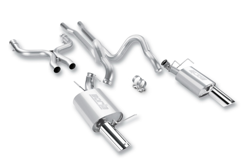 Borla 2011-2012 Mustang GT 5.0L 8cyl 6spd RWD Agressive ATAK Catback Exhaust - 140372