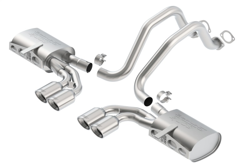 Borla 97-04 Chevrolet Corvette 5.7L 8cyl S-Type SS Catback Exhaust - 140427