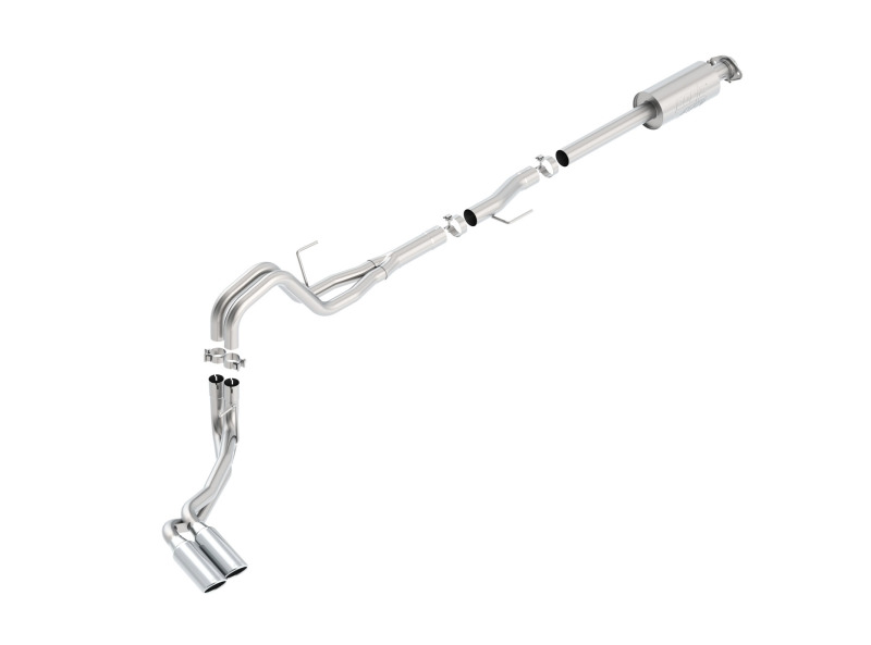 Borla 15-16 Ford F-150 3.5L EcoBoost Ext. Cab Std. Bed Catback Exhaust ATAK Truck Side Exit - 140619