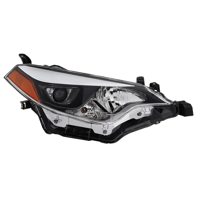 xTune Toyota Corolla 14-16 Passenger Side Headlights - OEM Right - Chrome HD-JH-TCOL14-OE-R - 9937668