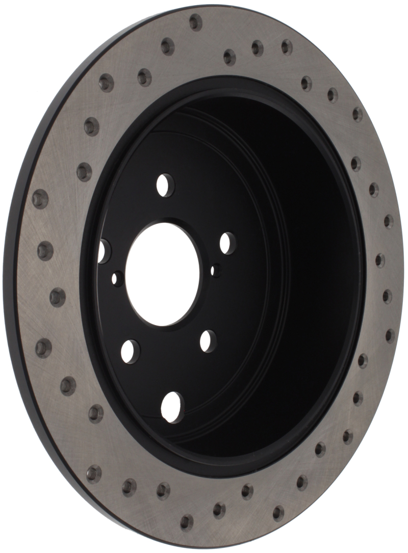 StopTech 08-10 WRX Drilled Right Rear Rotor - 128.47029R