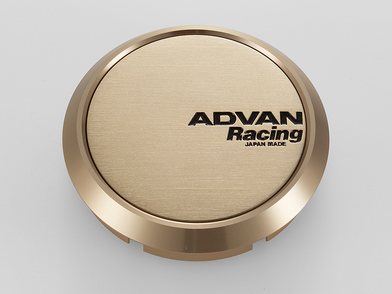 Advan 63mm Flat Centercap - Bronze Alumite - V1214