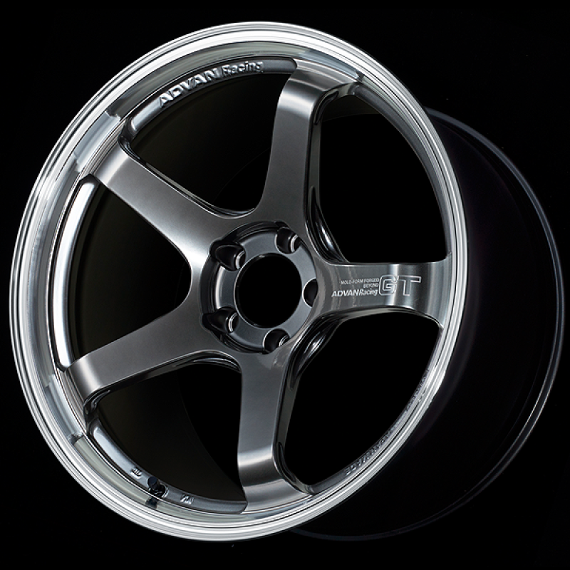 Advan GT Beyond 19x8.5 +45 5-114.3 Machining & Racing Hyper Black Wheel - YAQB9H45EMHB