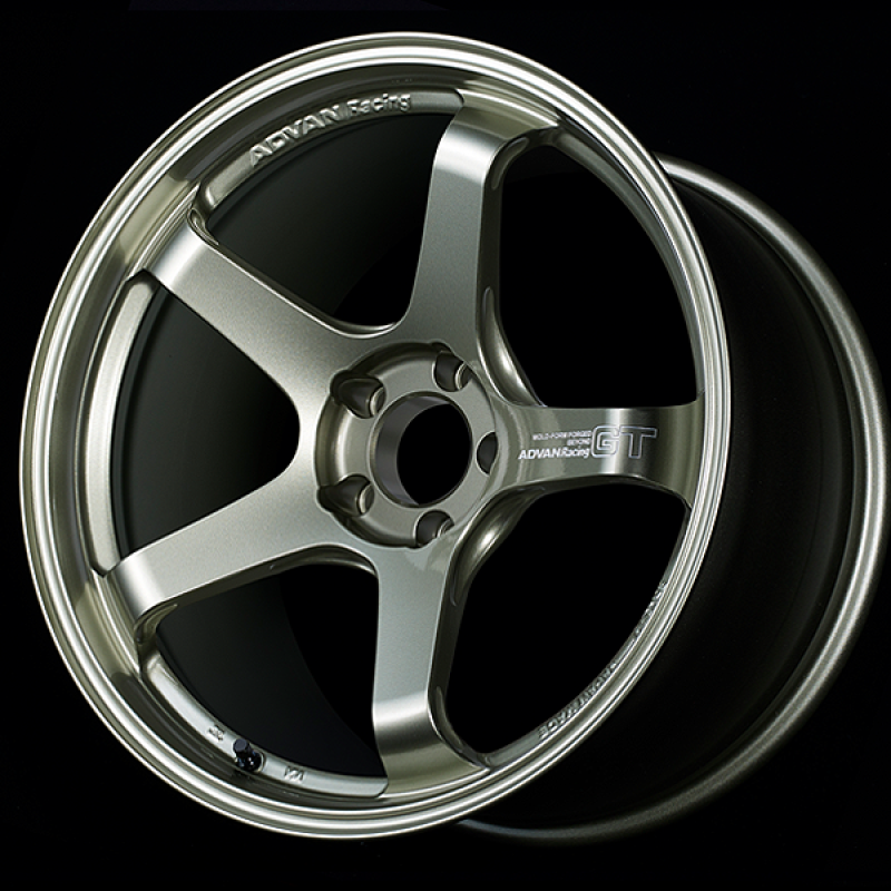 Advan GT Beyond 19x10.5 +24 5-114.3 Racing Sand Metallic Wheel - YAQB9L24ESM