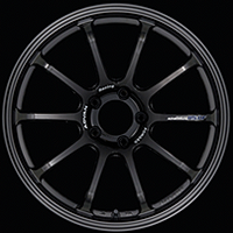 Advan RS-DF Progressive 19x10.0 +22 5-114.3 Racing Titanium Black Wheel - YAS9K22ETB