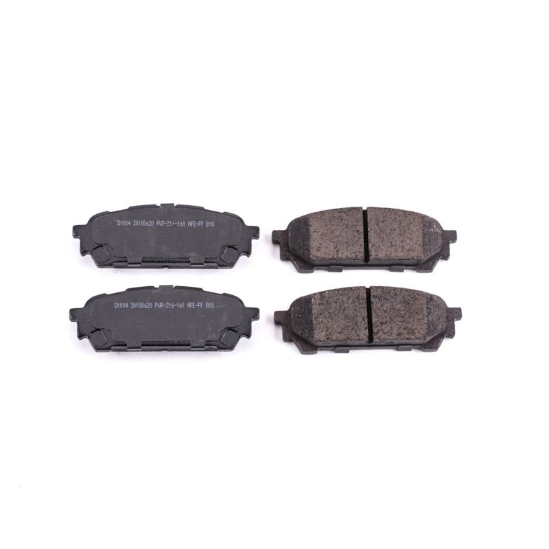 Power Stop 05-06 Saab 9-2X Rear Z16 Evolution Ceramic Brake Pads - 16-1004