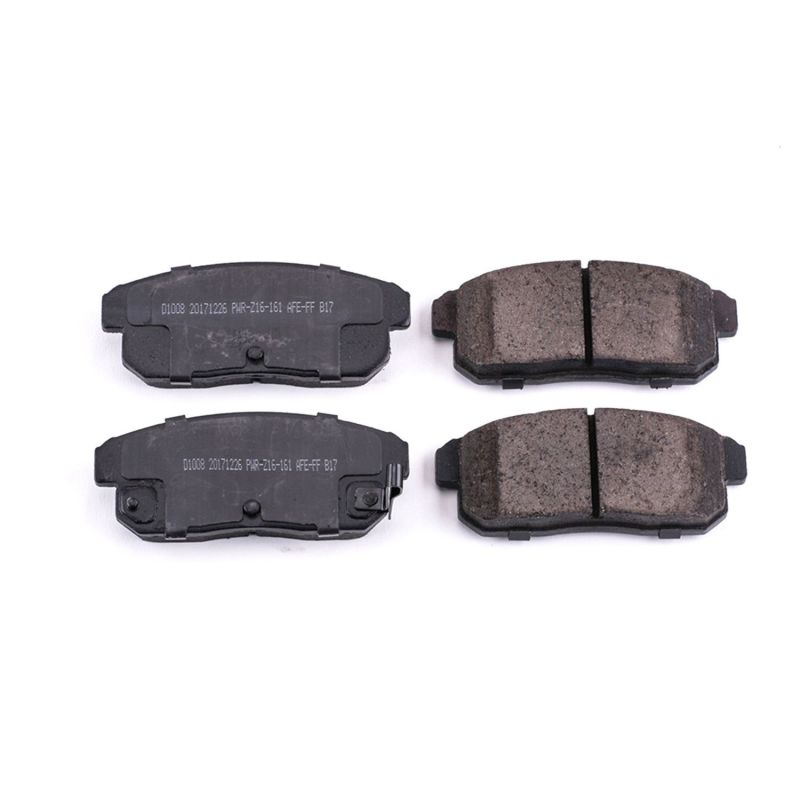 Power Stop 04-11 Mazda RX-8 Rear Z16 Evolution Ceramic Brake Pads - 16-1008