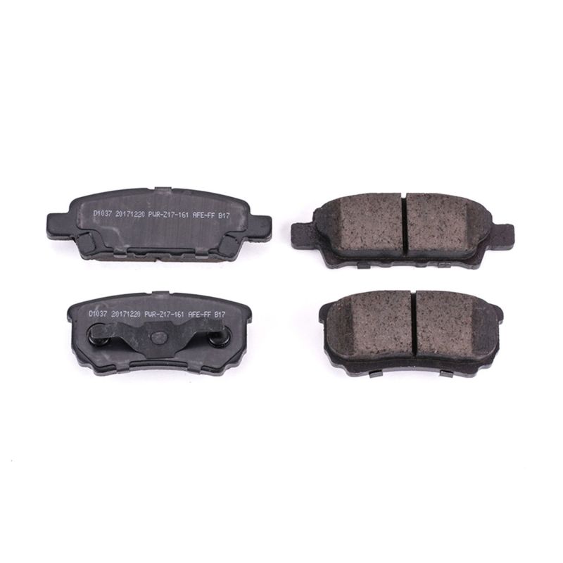 Power Stop 11-14 Chrysler 200 Rear Z16 Evolution Ceramic Brake Pads - 16-1037