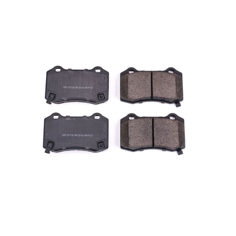 Power Stop 04-07 Cadillac CTS Rear Z16 Evolution Ceramic Brake Pads - 16-1053