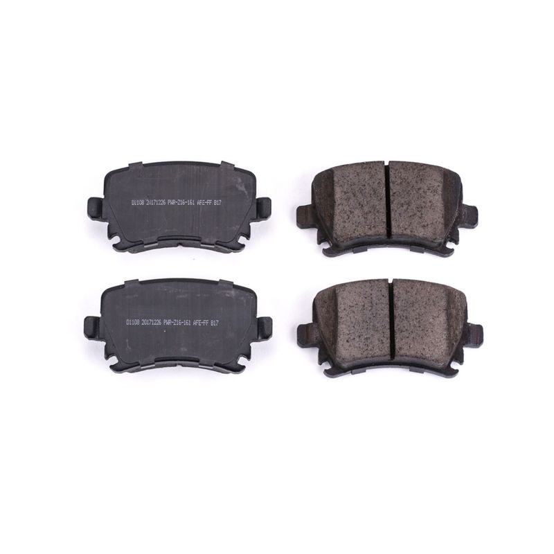 Power Stop 06-09 Audi A3 Rear Z16 Evolution Ceramic Brake Pads - 16-1108