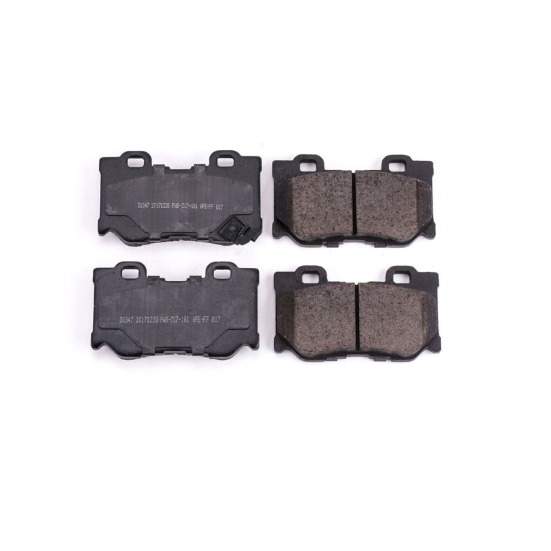 Power Stop 09-13 Infiniti FX50 Rear Z16 Evolution Ceramic Brake Pads - 16-1347