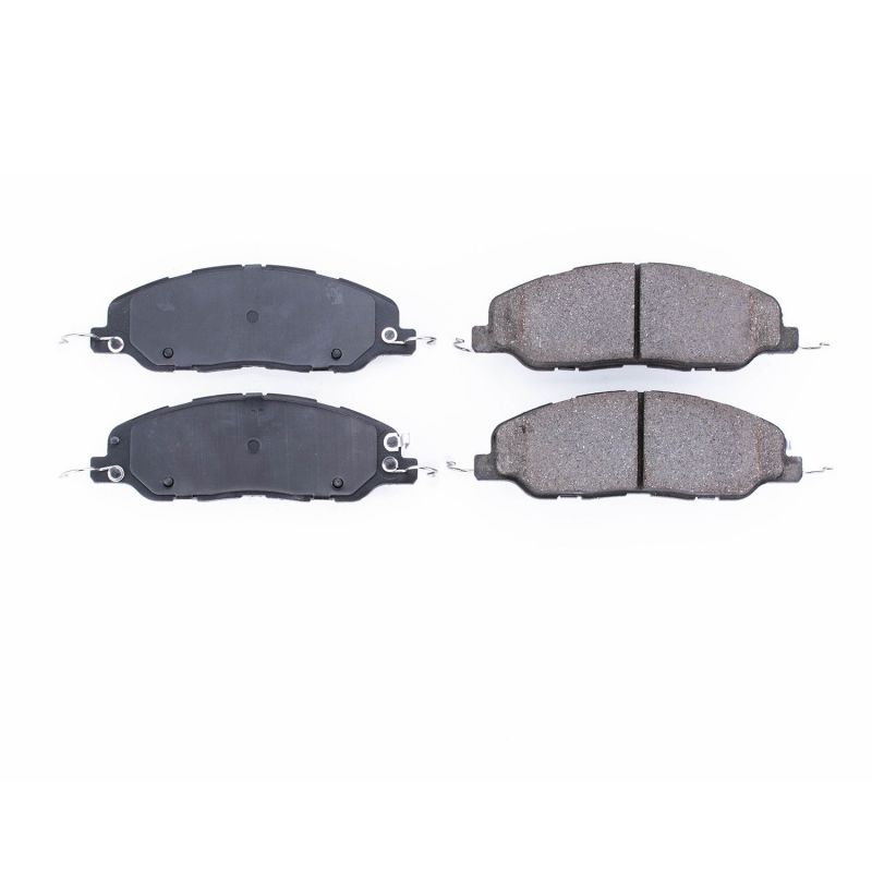 Power Stop 11-14 Ford Mustang Front Z16 Evolution Ceramic Brake Pads - 16-1463