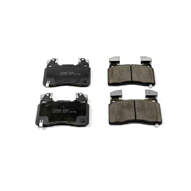 Power Stop 16-19 Chevrolet Camaro Front Z16 Evolution Ceramic Brake Pads - 16-1474A