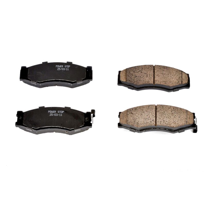 Power Stop 90-92 Infiniti M30 Front Z16 Evolution Ceramic Brake Pads - 16-266