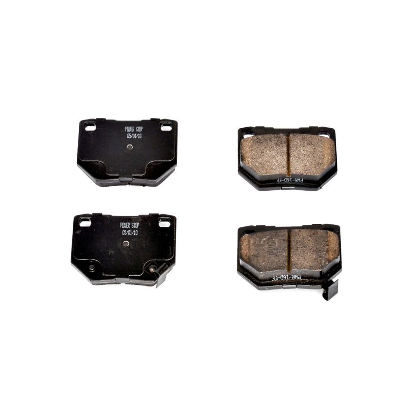 Power Stop 90-96 Nissan 300ZX Rear Z16 Evolution Ceramic Brake Pads - 16-461