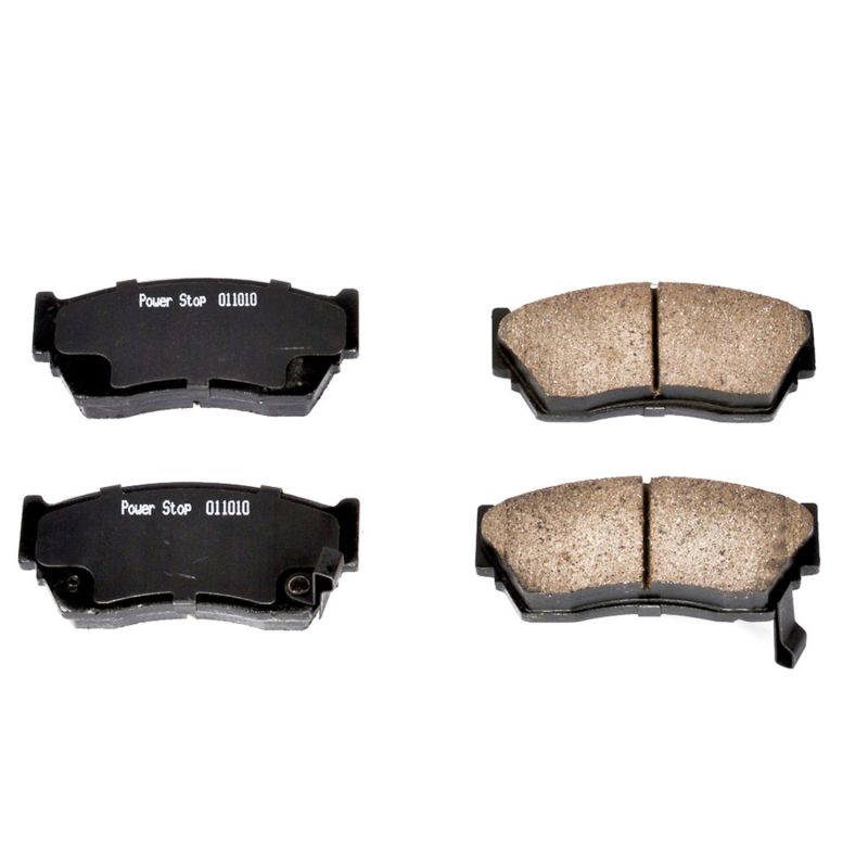Power Stop 91-93 Nissan NX Front Z16 Evolution Ceramic Brake Pads - 16-510