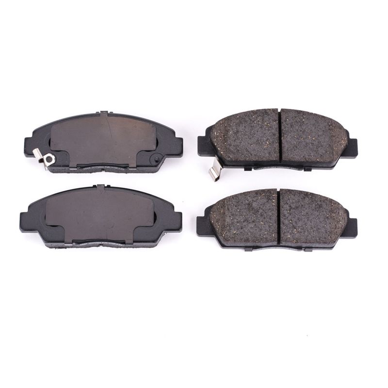 Power Stop 92-96 Honda Prelude Front Z16 Evolution Ceramic Brake Pads - 16-568