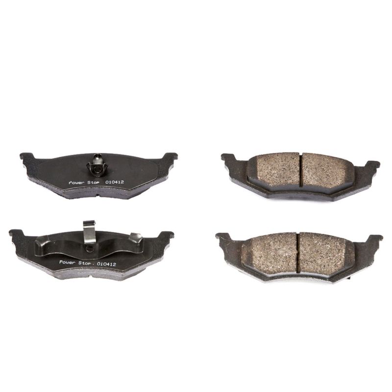 Power Stop 99-04 Chrysler 300M Rear Z16 Evolution Ceramic Brake Pads - 16-641