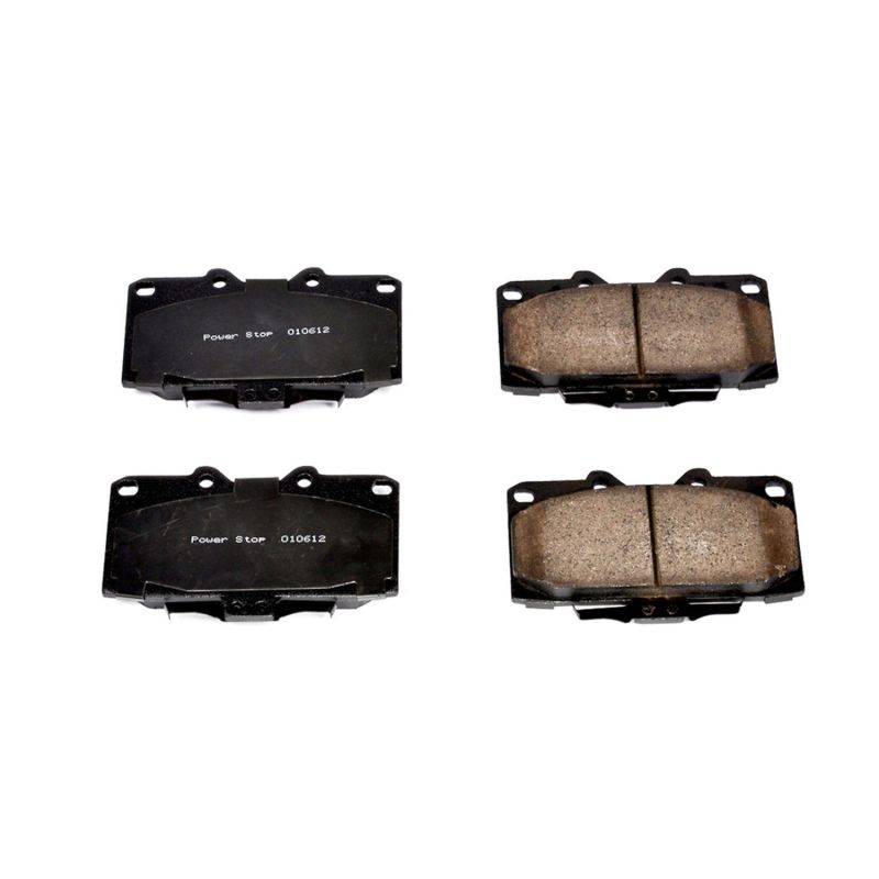 Power Stop 89-96 Nissan 300ZX Front Z16 Evolution Ceramic Brake Pads - 16-647
