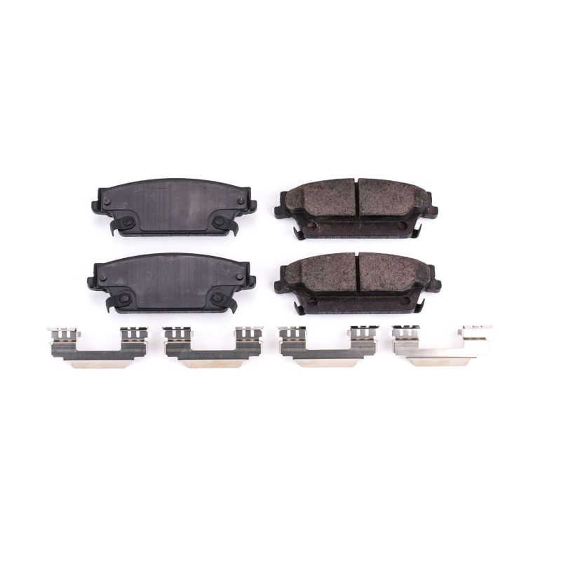 Power Stop 06-07 Cadillac CTS Rear Z17 Evolution Ceramic Brake Pads w/Hardware - 17-1020