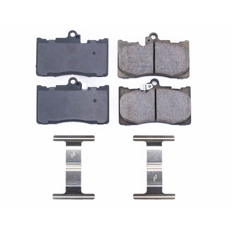 Power Stop 07-11 Lexus GS350 Front Z17 Evolution Ceramic Brake Pads w/Hardware - 17-1118
