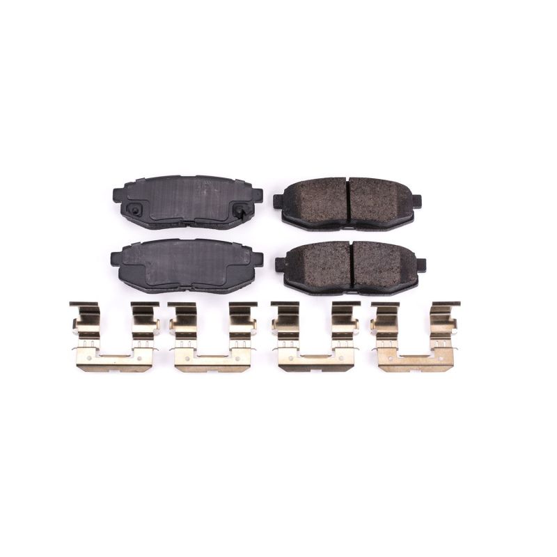 Power Stop 13-16 Scion FR-S Rear Z17 Evolution Ceramic Brake Pads w/Hardware - 17-1124
