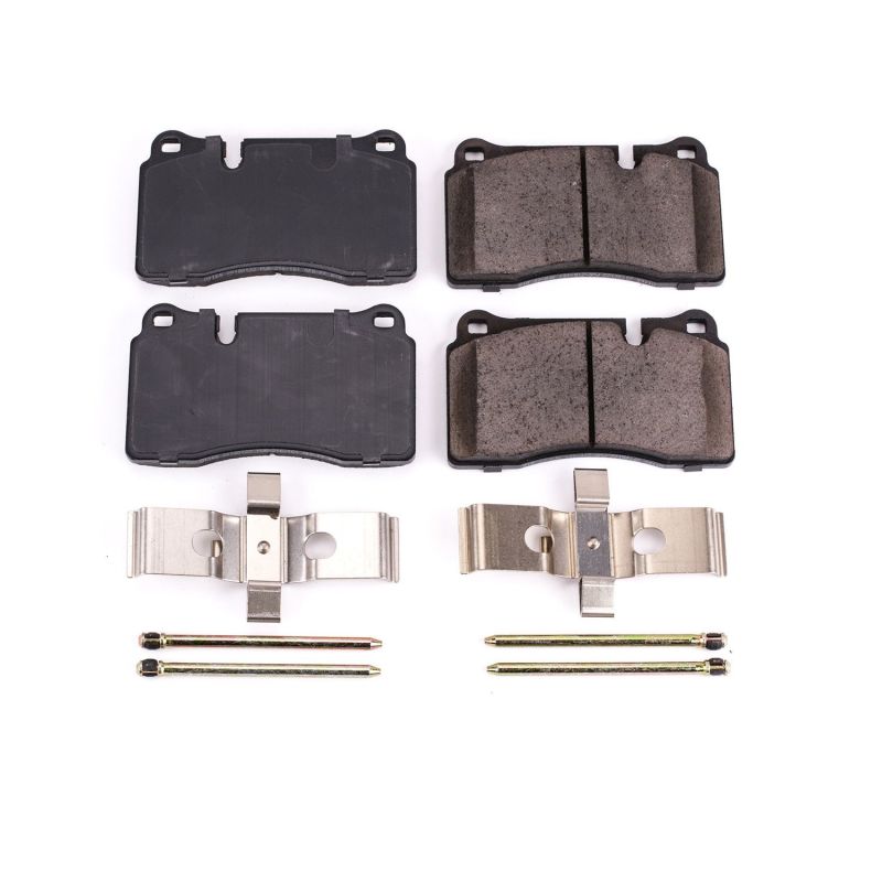 Power Stop 07-12 Volkswagen Touareg Front or Rear Z17 Evolution Ceramic Brake Pads w/Hardware - 17-1165