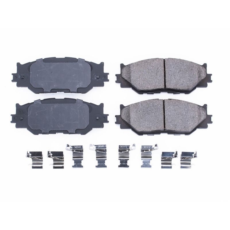 Power Stop 06-15 Lexus IS250 Front Z17 Evolution Ceramic Brake Pads w/Hardware - 17-1178