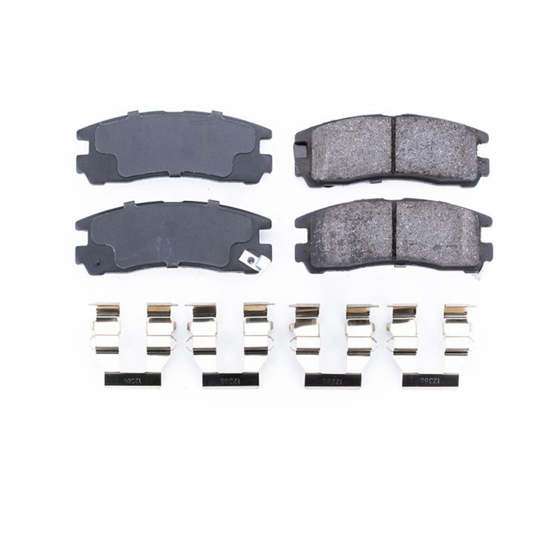 Power Stop 95-05 Chrysler Sebring Rear Z17 Evolution Ceramic Brake Pads w/Hardware - 17-383