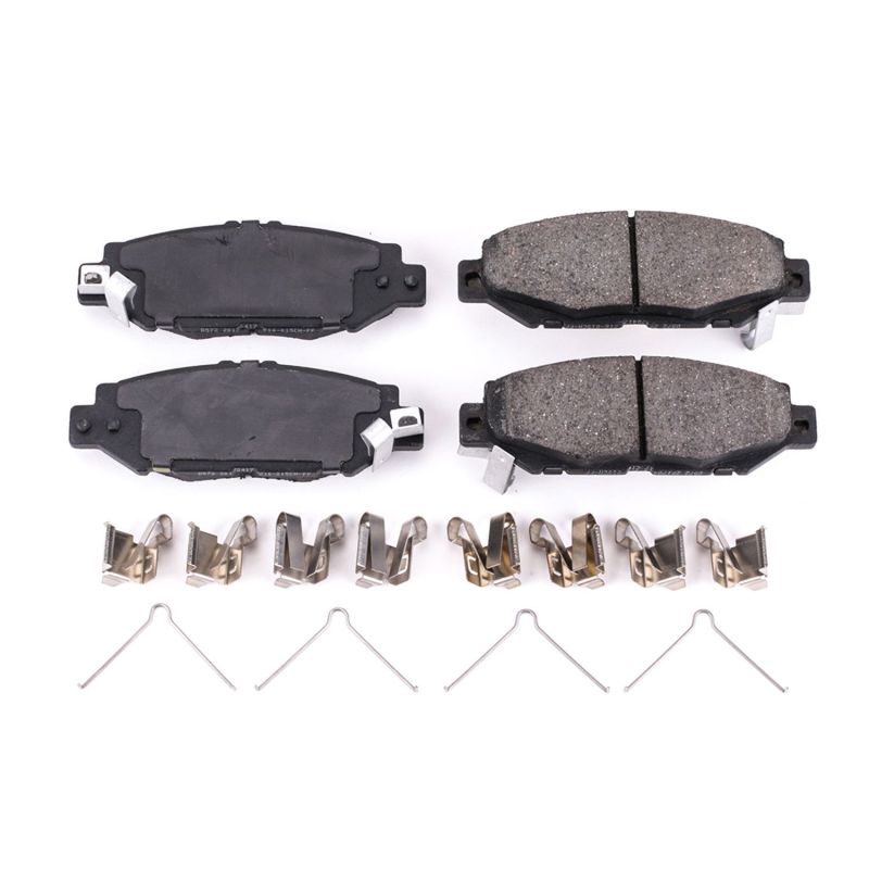 Power Stop 93-97 Lexus GS300 Rear Z17 Evolution Ceramic Brake Pads w/Hardware - 17-572