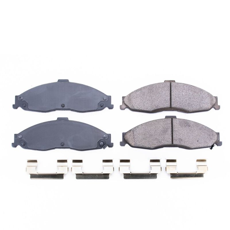Power Stop 98-02 Chevrolet Camaro Front Z17 Evolution Ceramic Brake Pads w/Hardware - 17-749