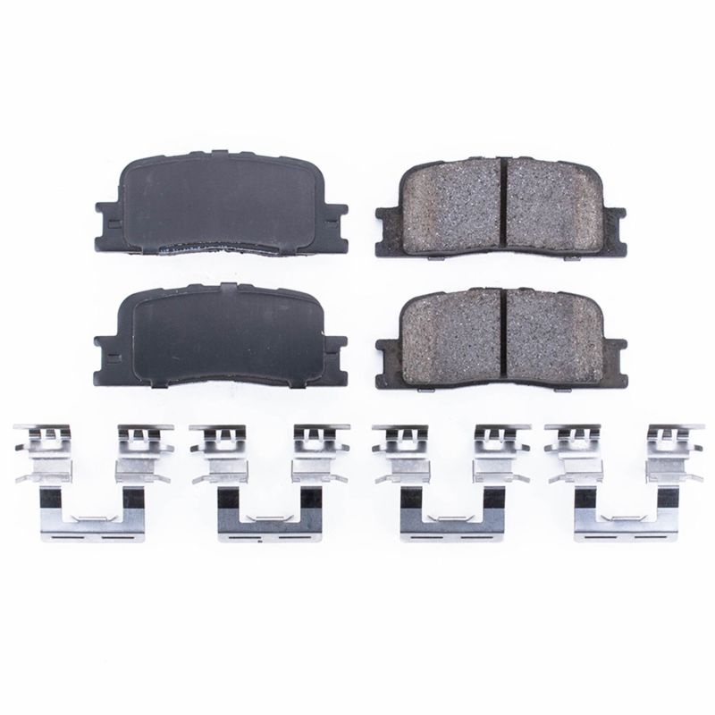 Power Stop 02-03 Lexus ES300 Rear Z17 Evolution Ceramic Brake Pads w/Hardware - 17-885