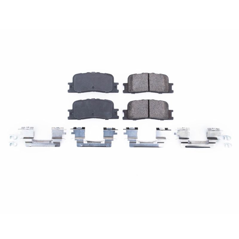 Power Stop 02-03 Lexus ES300 Front Z17 Evolution Ceramic Brake Pads w/Hardware - 17-906
