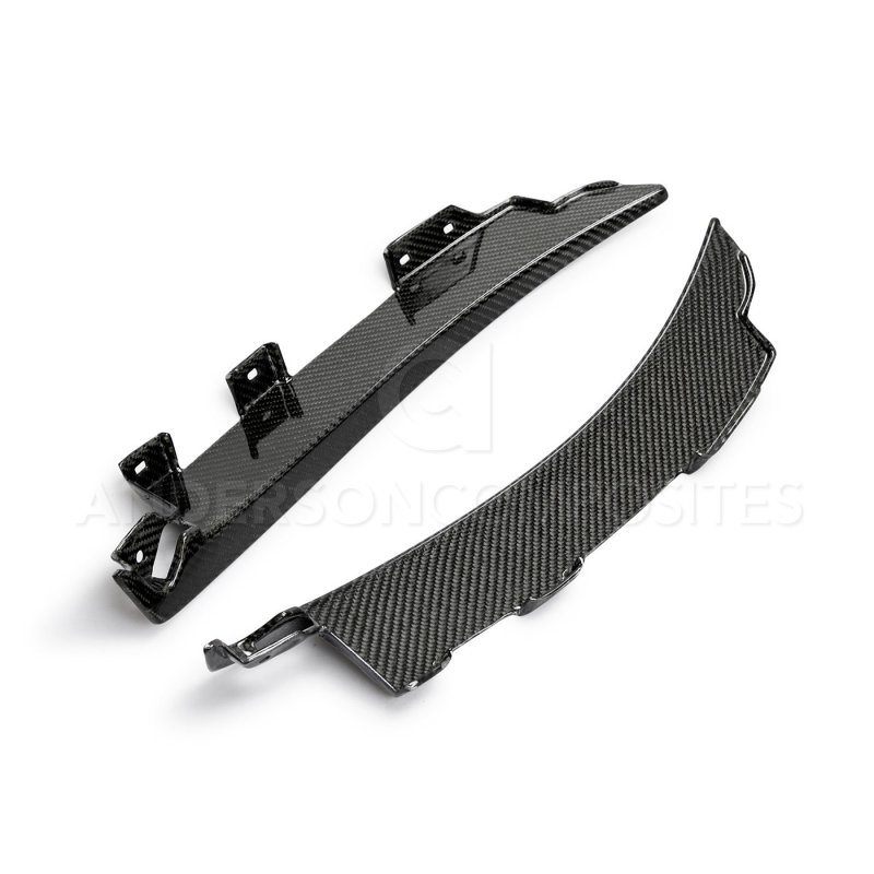 Anderson Composites 2020 Ford Mustang/Shelby GT500 Carbon Fiber Rear Mud Guards - AC-RMG20FDMU500