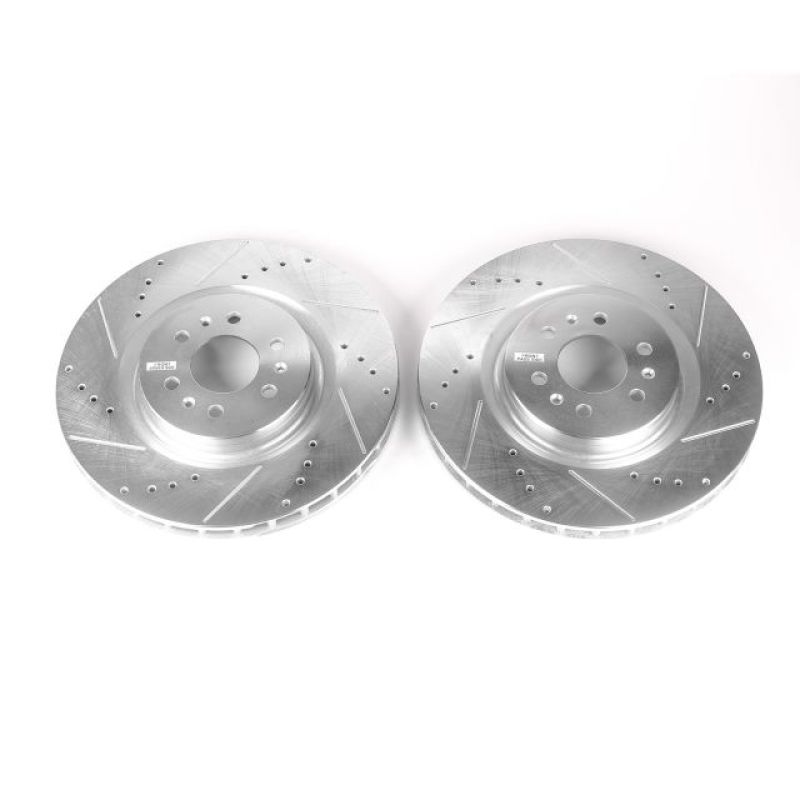 Power Stop 04-07 Cadillac CTS Front Evolution Drilled & Slotted Rotors - Pair - AR82105XPR
