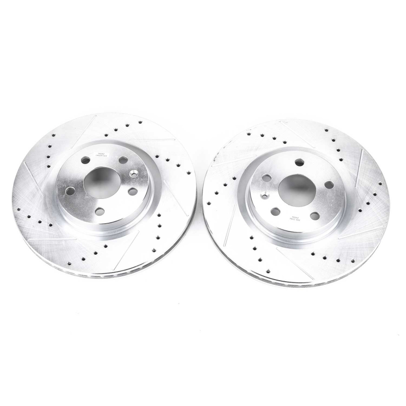 Power Stop 08-14 Cadillac CTS Front Evolution Drilled & Slotted Rotors - Pair - AR82125XPR