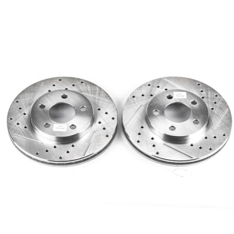 Power Stop 00-01 Chrysler Neon Front Evolution Drilled & Slotted Rotors - Pair - AR8350XPR