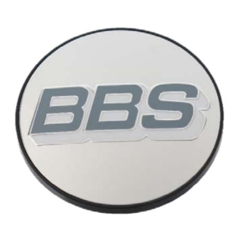 BBS Center Cap 56mm Polished/Grey & White - 10.02.3599