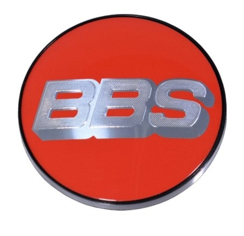 BBS Center Cap 70.6mm Red/Silver (5-Tab) - 10.02.3605