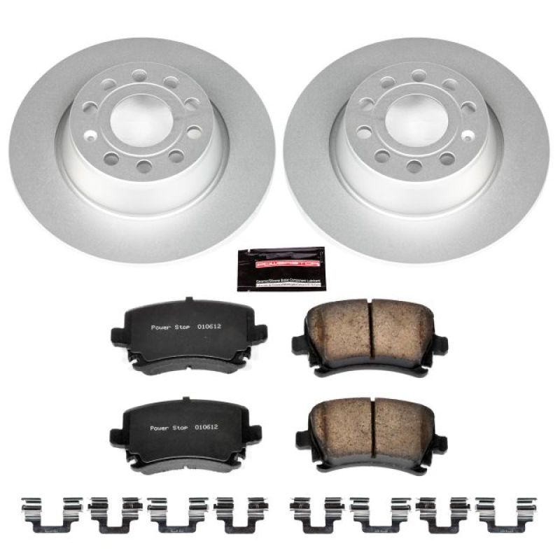 Power Stop 2013 Audi A3 Rear Z23 Evolution Sport Coated Brake Kit - CRK5662