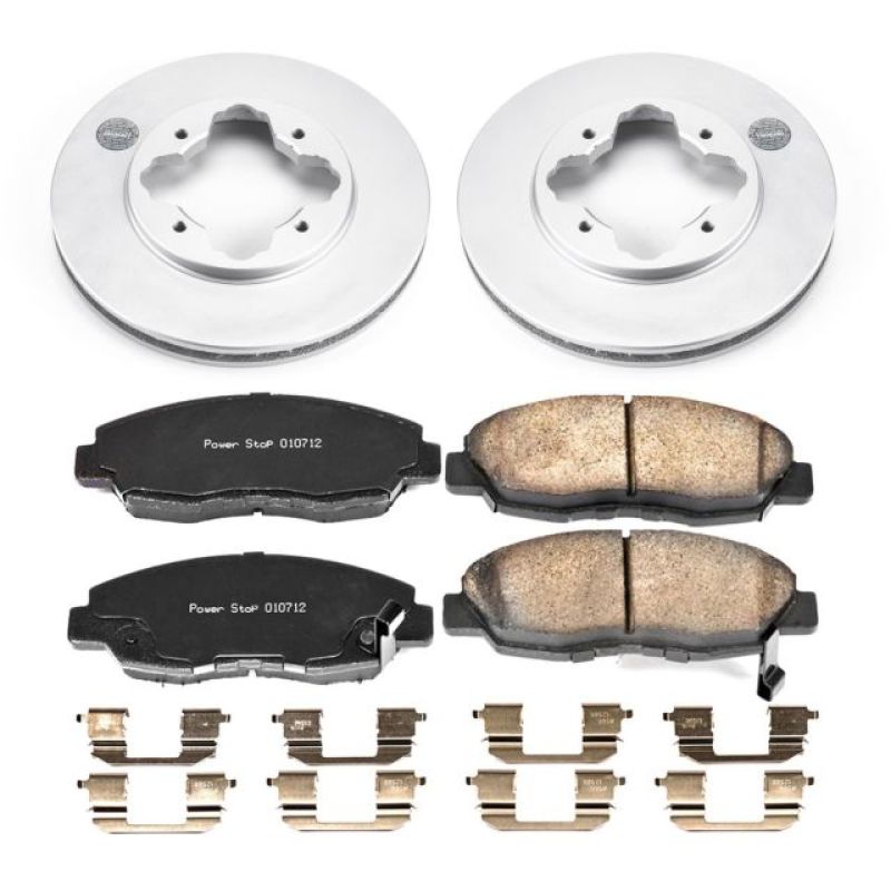 Power Stop 1997 Acura CL Front Z17 Evolution Geomet Coated Brake Kit - CRK697
