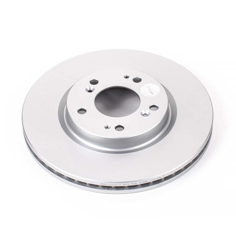 Power Stop 06-12 Mitsubishi Eclipse Front Evolution Geomet Coated Rotor - JBR1101EVC