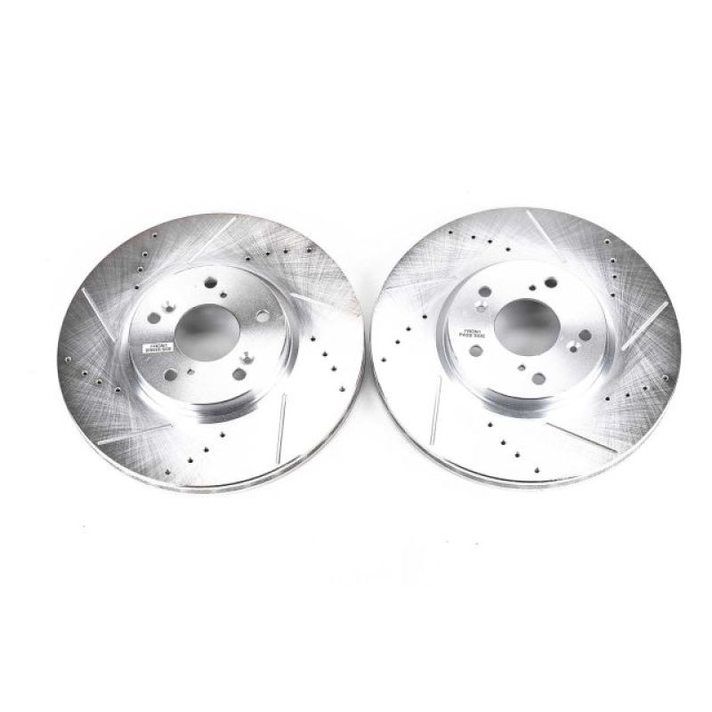 Power Stop 04-08 Acura TL Front Evolution Drilled & Slotted Rotors - Pair - JBR1143XPR