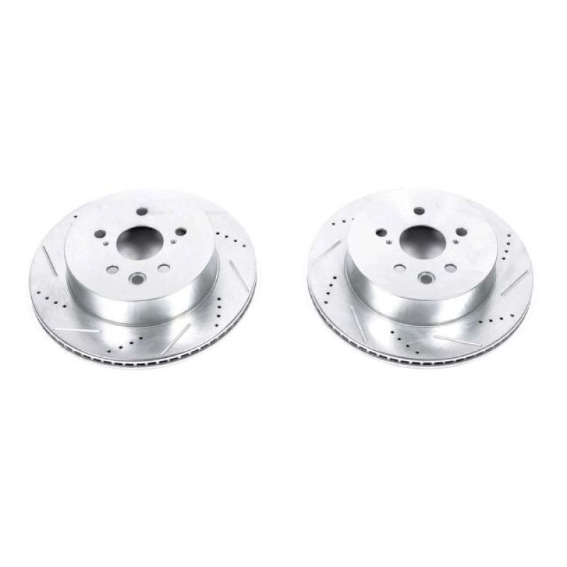 Power Stop 2006 Lexus GS300 Rear Evolution Drilled & Slotted Rotors - Pair - JBR1148XPR
